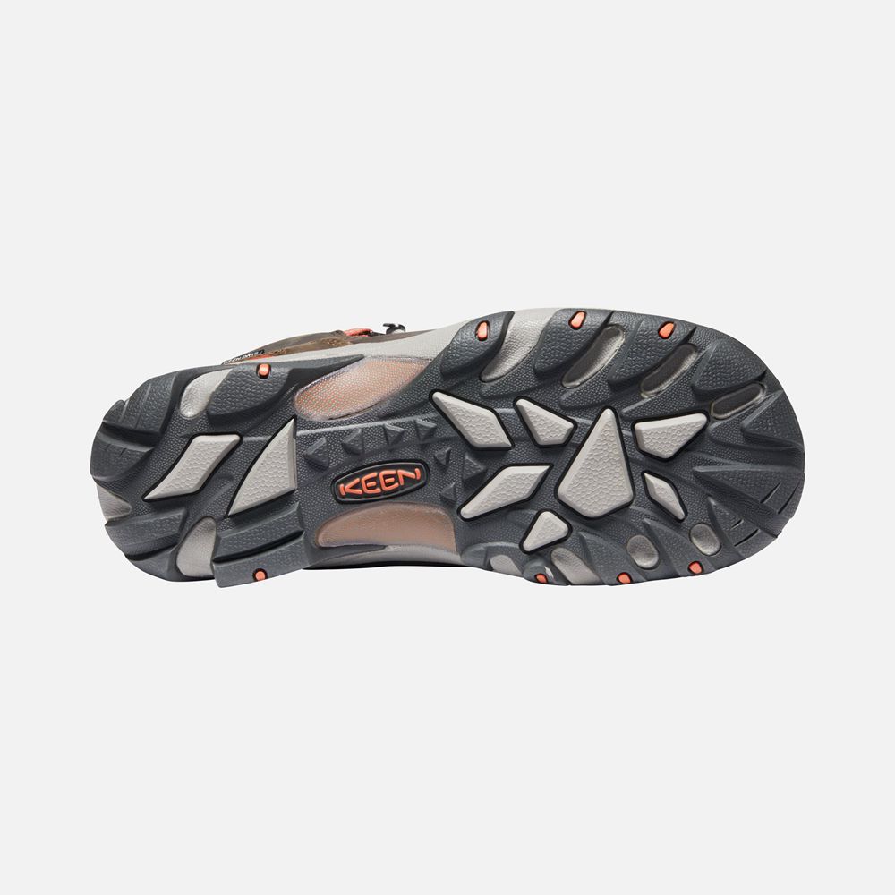 Keen Outdoor Bot Erkek Kahverengi - Targhee Ii Waterproof Mid - Türkiye SXZV54786